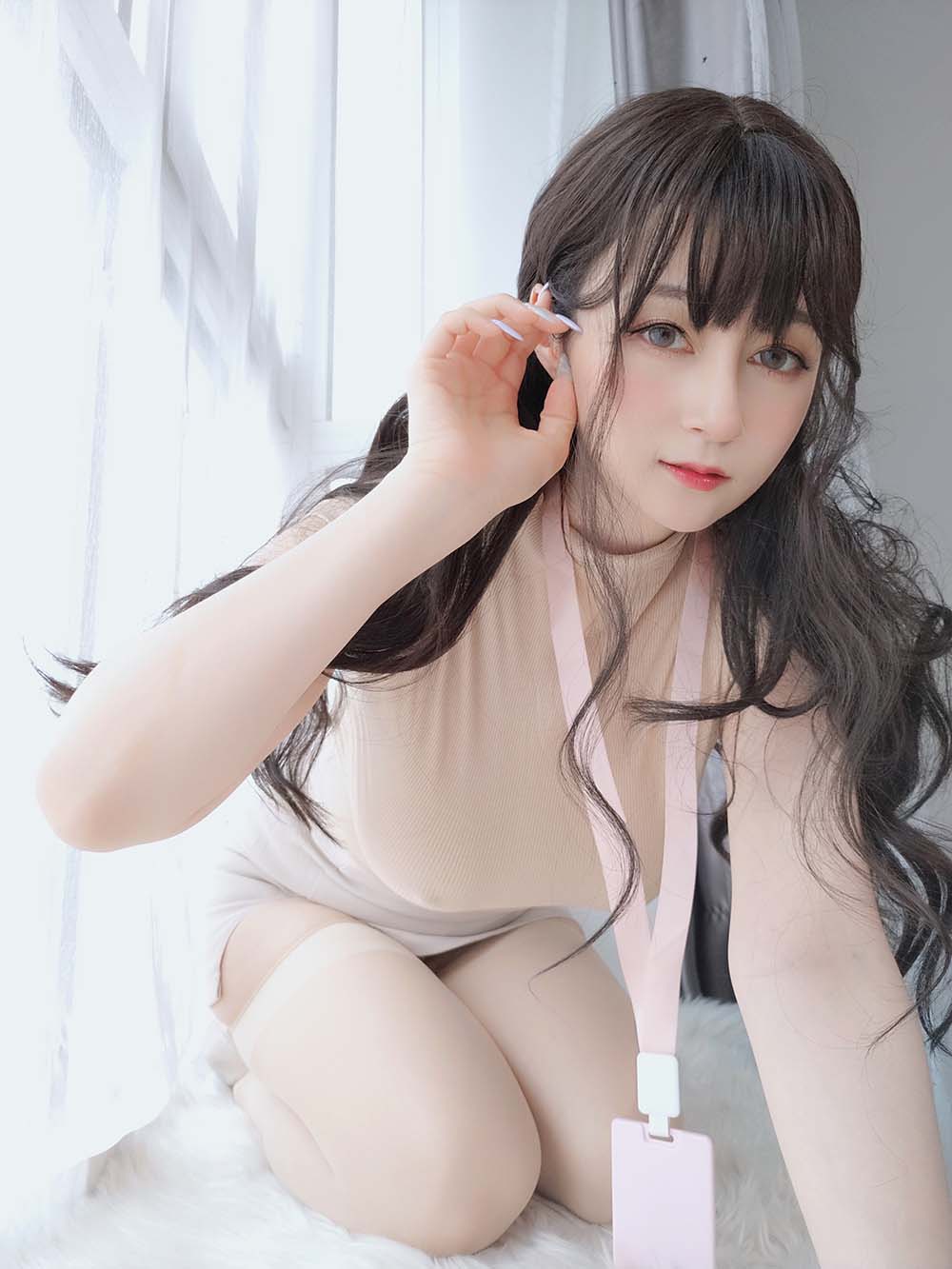 白银 – 水を飲みますか、先輩 Cosplay-第2张