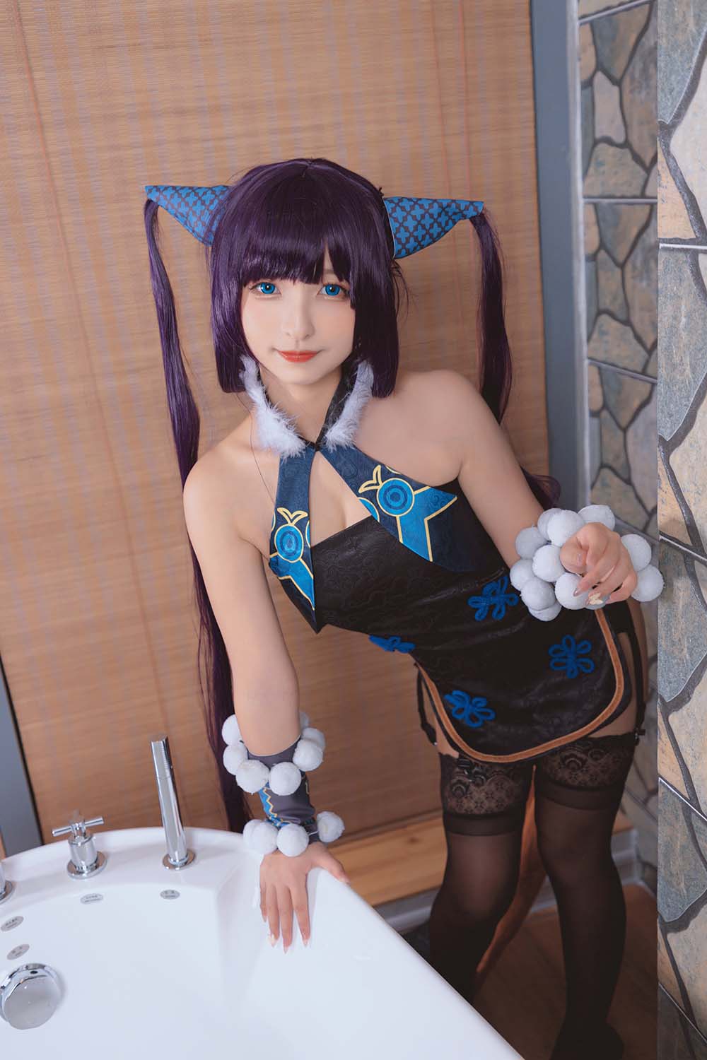 神楽板真冬 – 極楽の氷 Cosplay-第1张