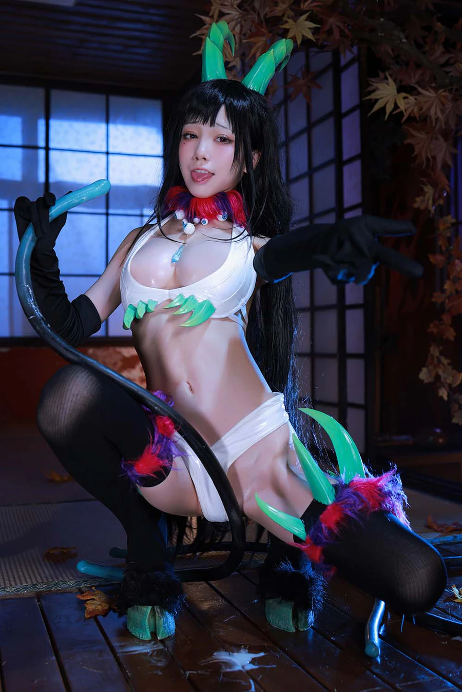 水淼aqua – Chiyo Cosplay-第1张