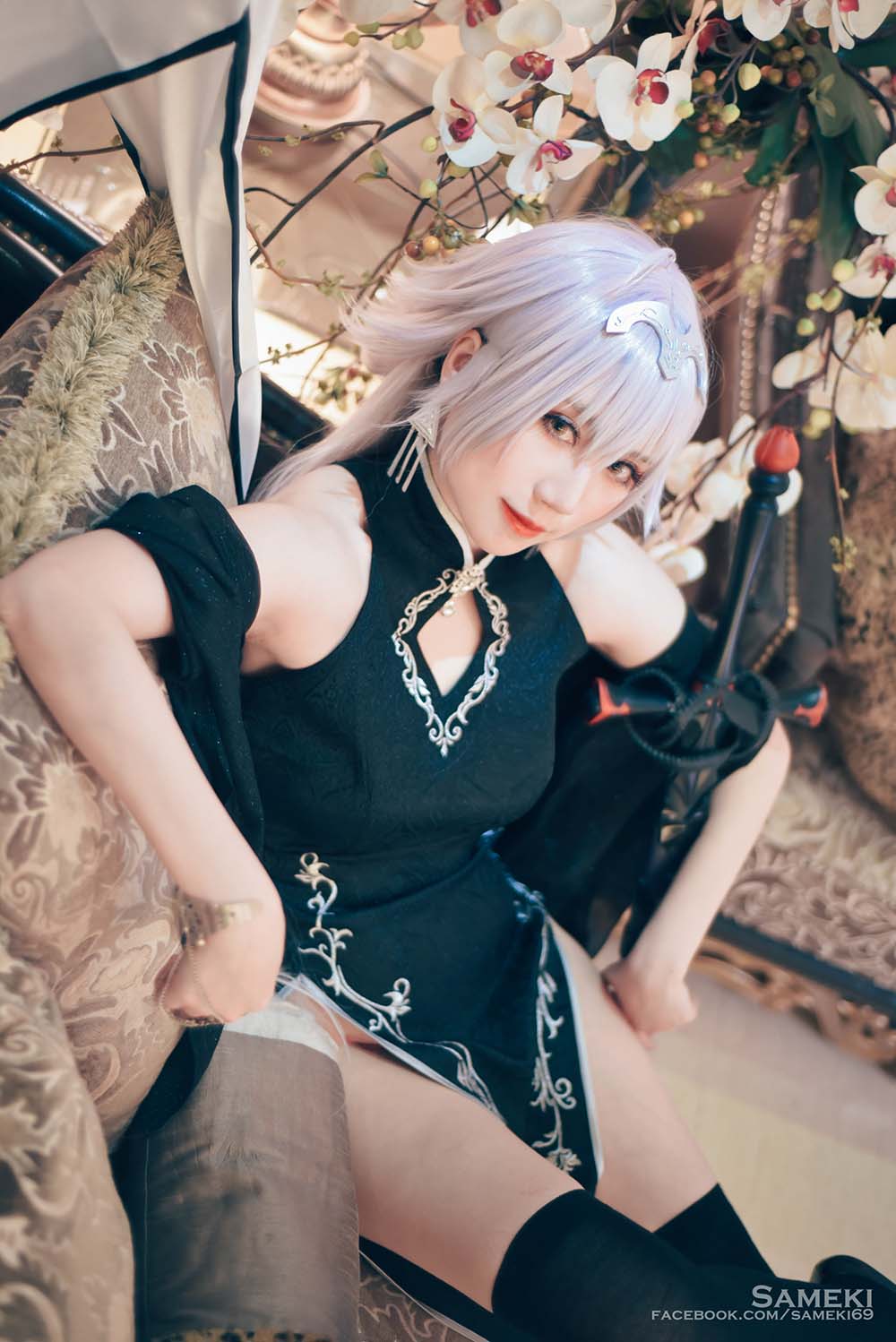 Sameki – 黑贞德 Cosplay-第1张