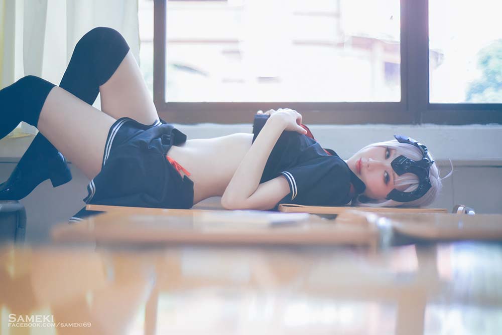 Sameki – 黑贞德 Cosplay-第2张