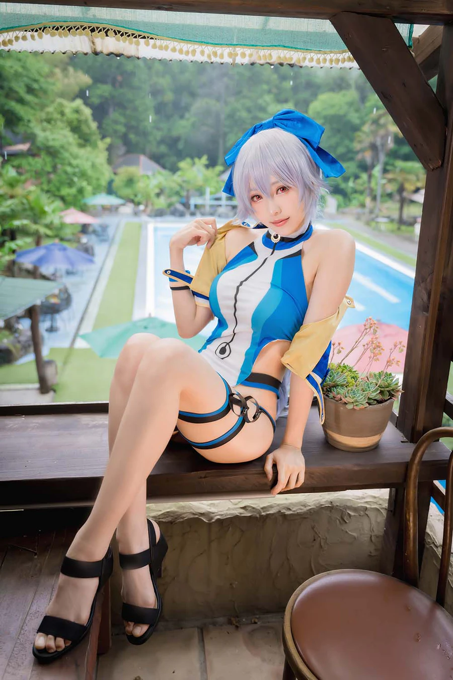 Ely_eee(ElyEE子) – 巴御前 Cosplay-第2张