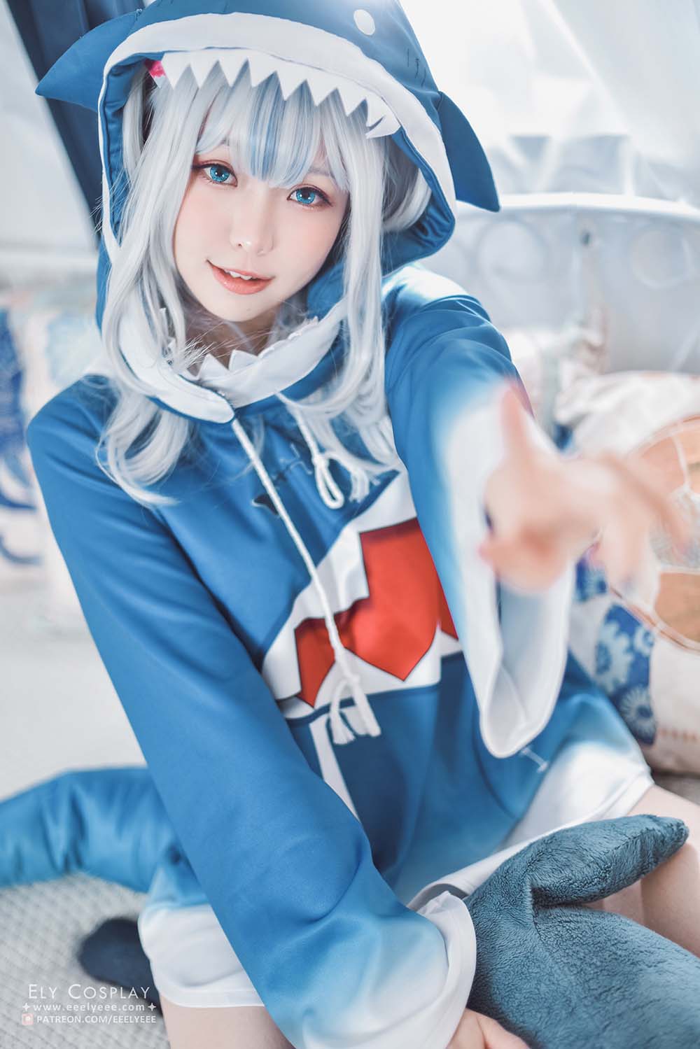 Ely_eee(ElyEE子) – 噶呜·古拉(小鲨鲨) Cosplay-第2张