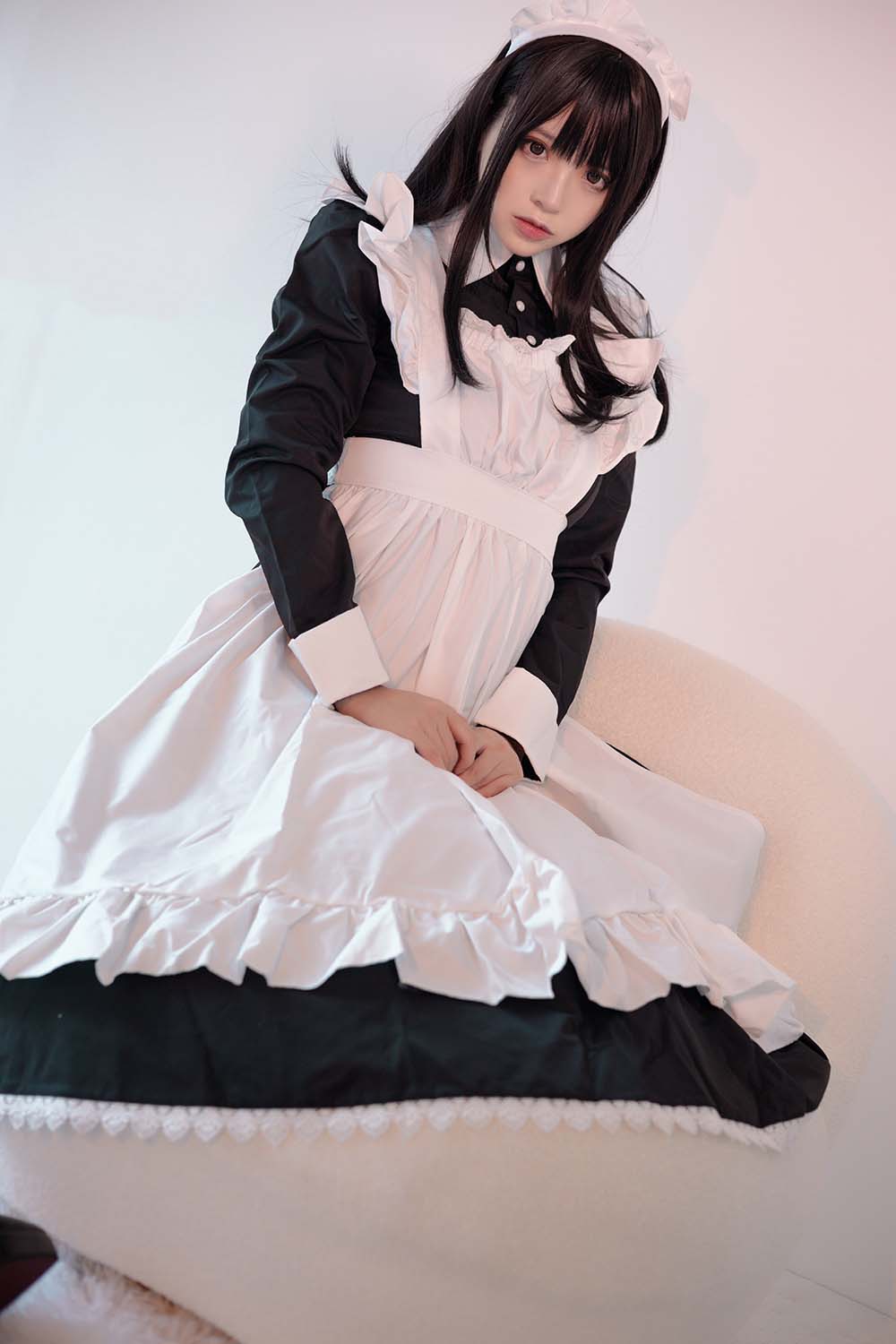 疯猫ss – 女仆 Cosplay-第1张