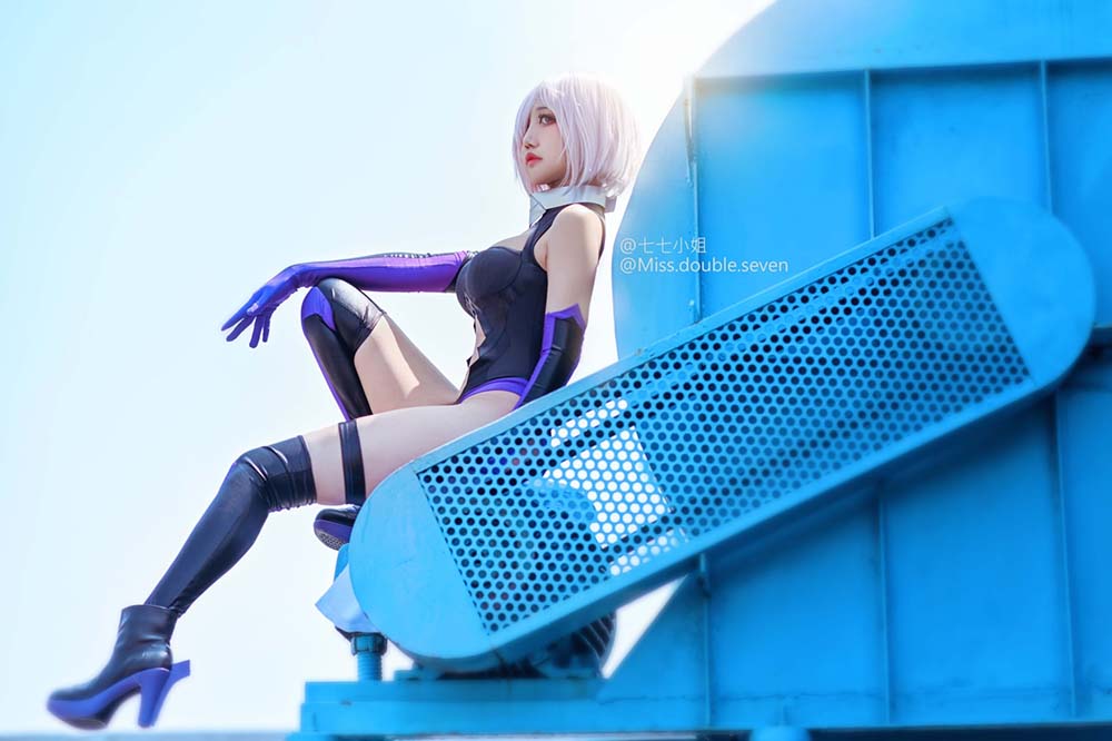 七七小姐 – 玛修 Cosplay-第2张
