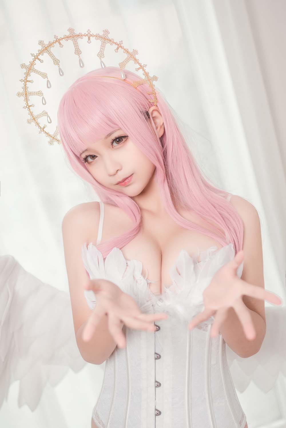 蠢沫沫 – 光天使 Cosplay-第1张