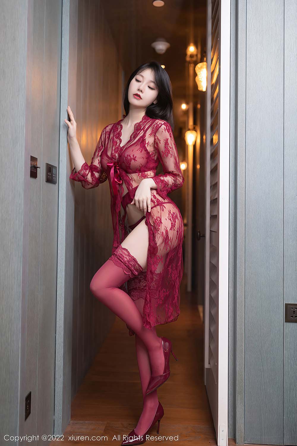 [Xiuren秀人网]2022.08.02 NO.5371 安然anran Xiuren秀人网-第1张