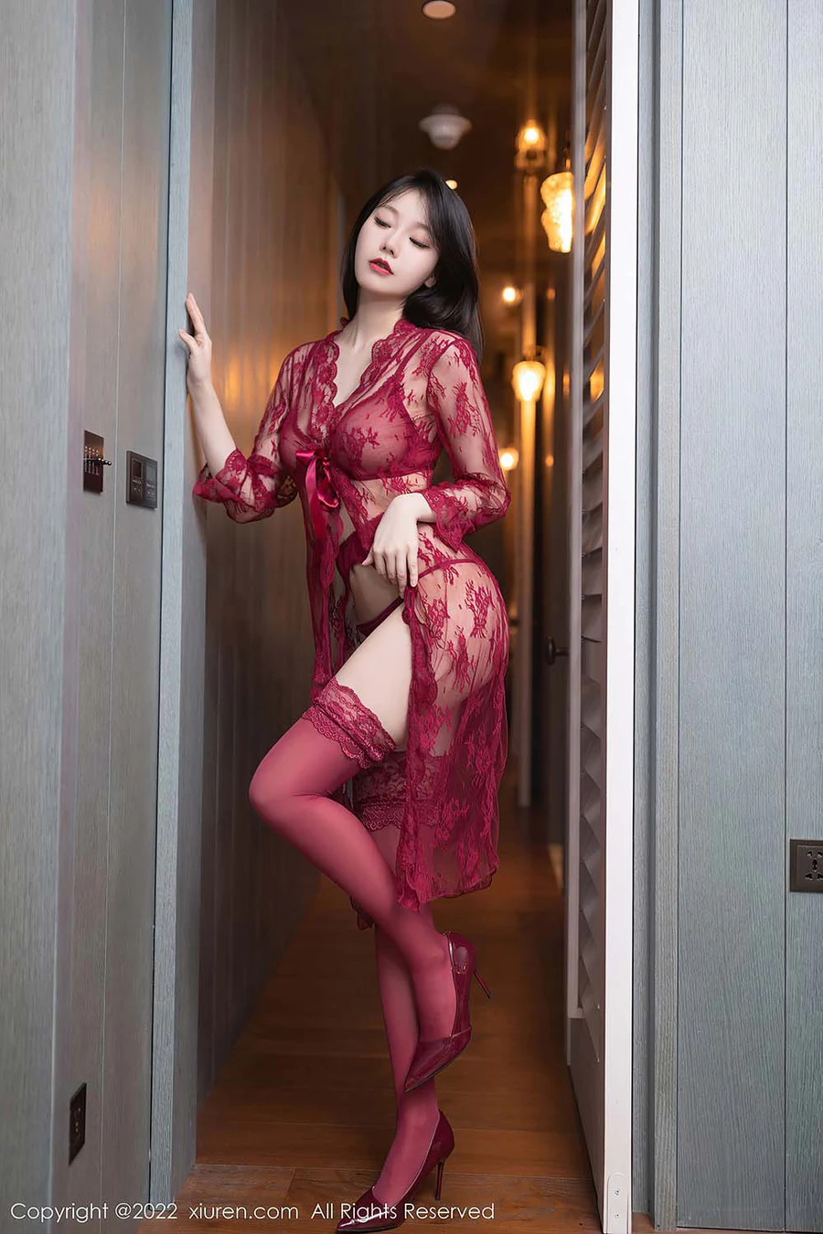 [Xiuren秀人网]2022.08.02 NO.5371 安然anran Xiuren秀人网-第1张