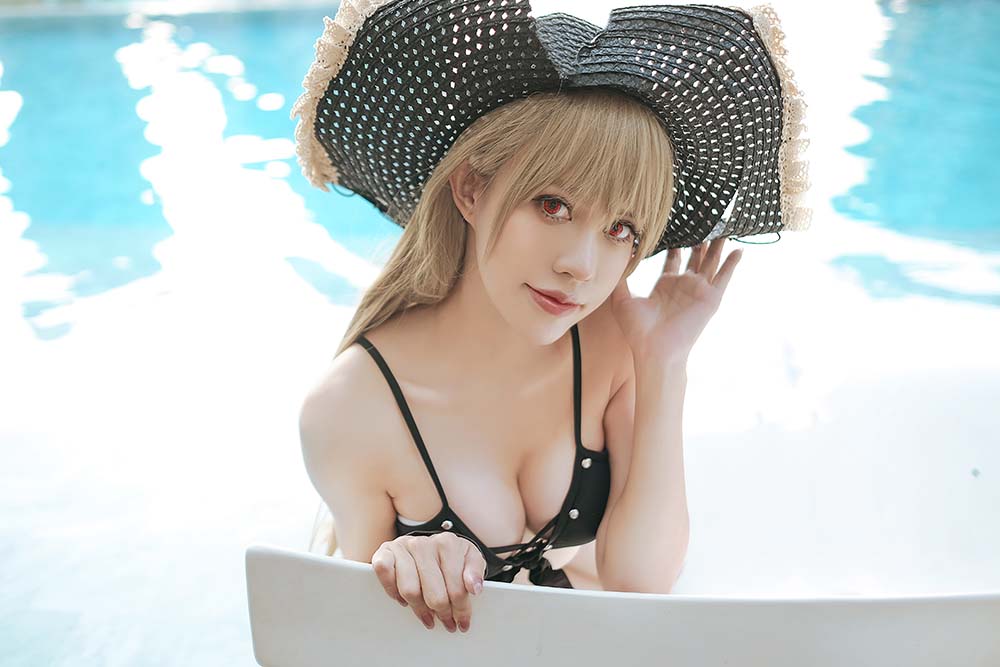 PingPing – Jean Bart Swimsuit Cosplay-第1张