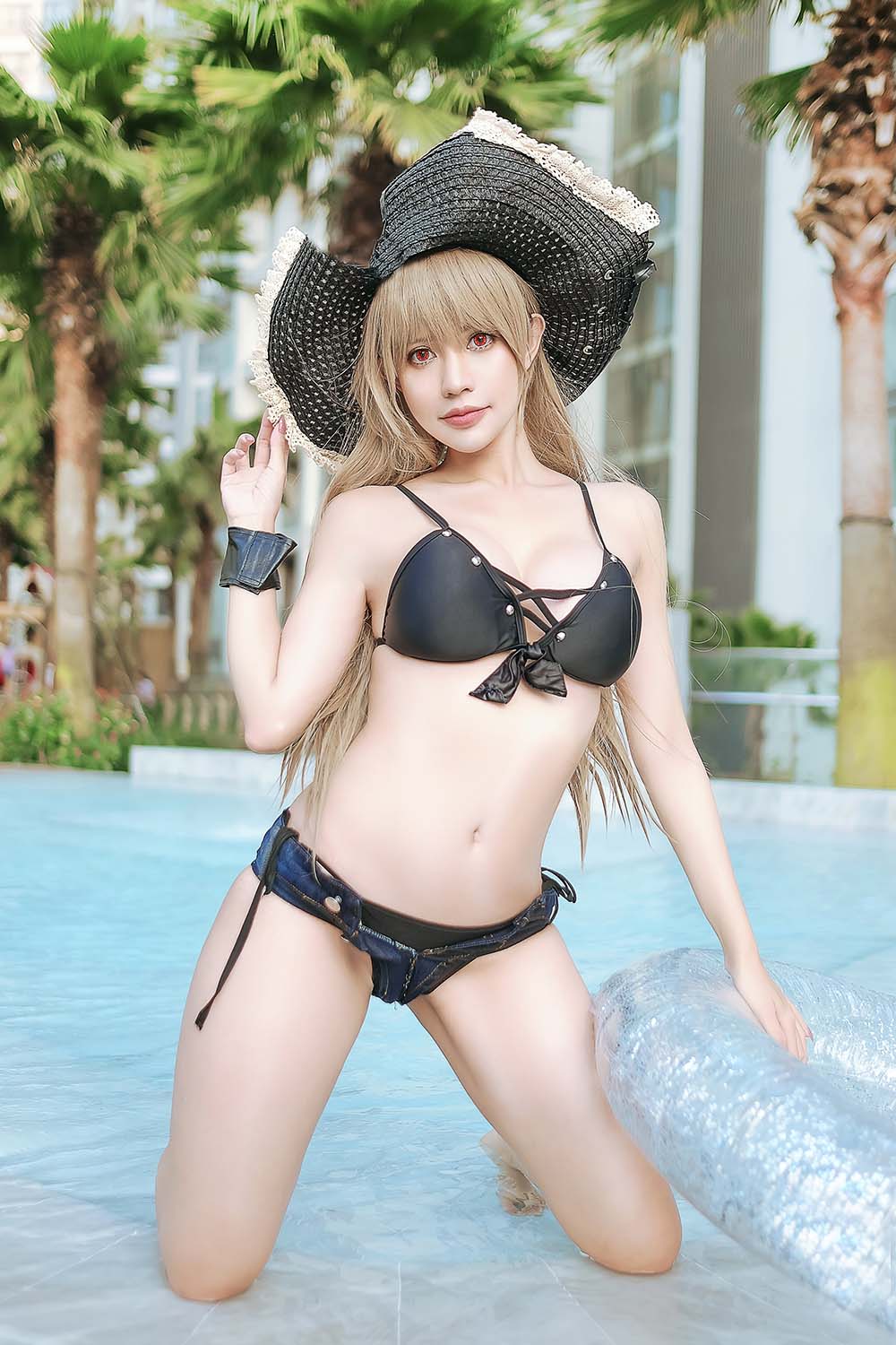 PingPing – Jean Bart Swimsuit Cosplay-第2张