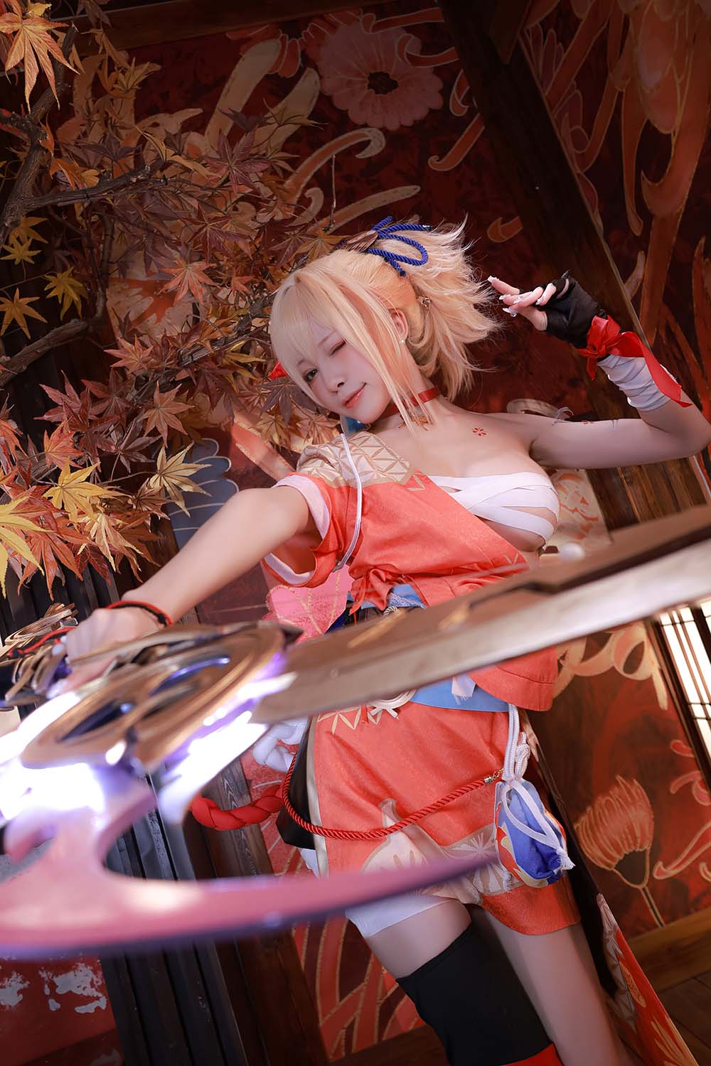 水淼aqua – 宵宫 Cosplay-第1张