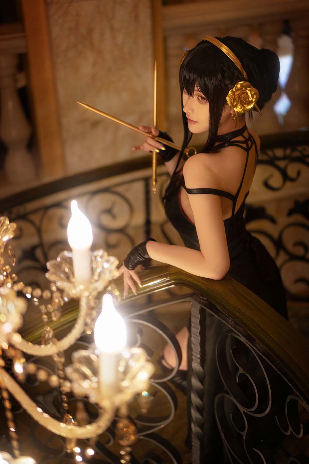 露兒大魔王 – 间谍过家家 约尔 Cosplay-第1张
