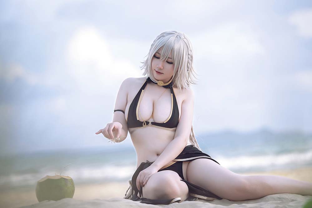 是本末末 – 贞德 Cosplay-第2张