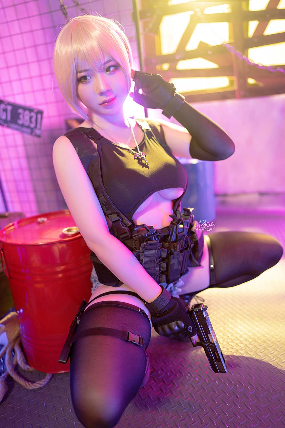 皮皮奶可可爱了啦 – 战术背心 Cosplay-第2张