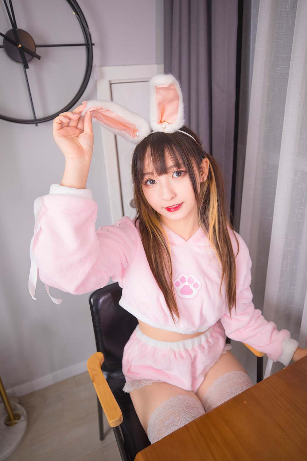 神楽板真冬 – ウサギタイム Cosplay-第2张