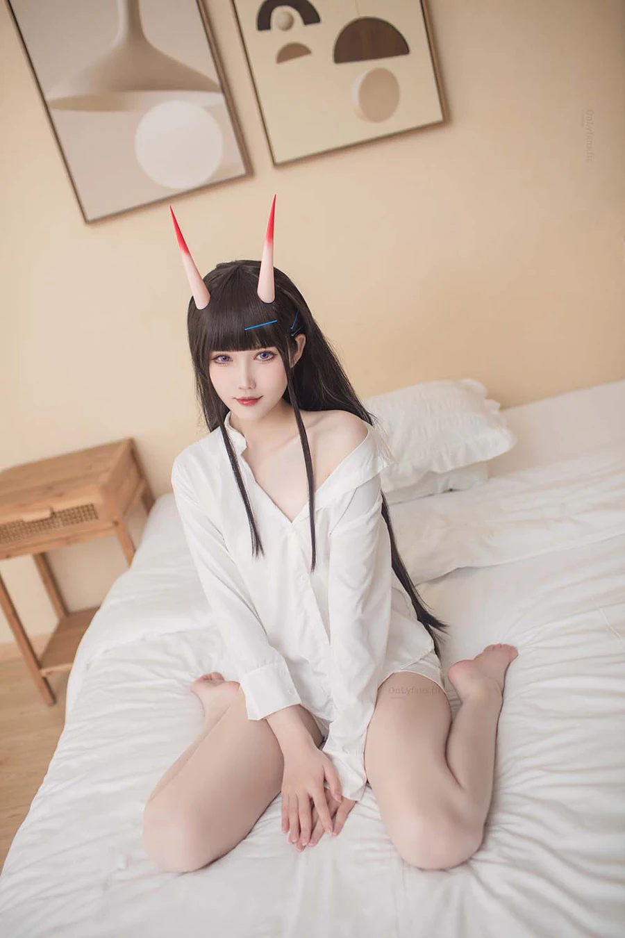 花兮_honoka – 能代 宁静的六叠间 Cosplay-第1张