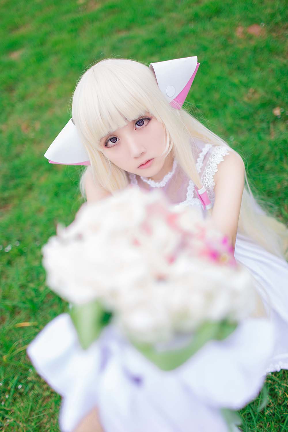 浅野菌子 – 人型电脑天使心 小叽 Cosplay-第1张