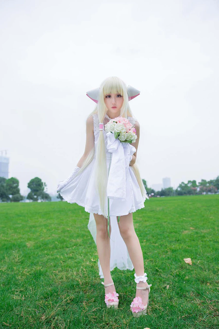 浅野菌子 – 人型电脑天使心 小叽 Cosplay-第2张