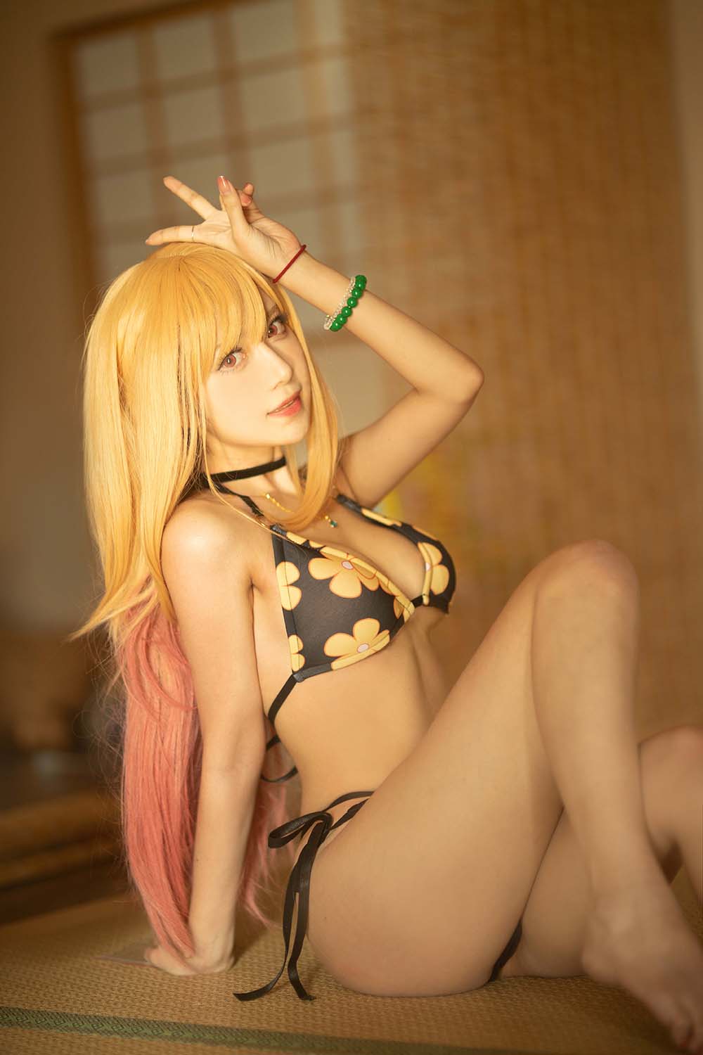 Shika小鹿鹿 – 喜多川海梦泳装 Cosplay-第1张