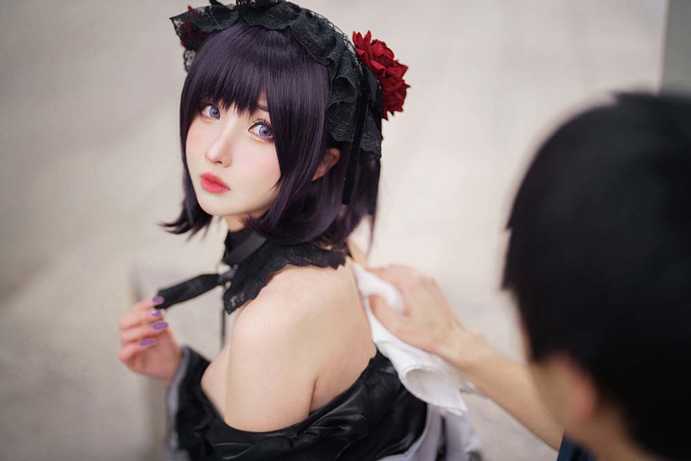 rioko凉凉子(肉扣热热子) – 黑江雫 漫展篇 海梦 Cosplay-第1张