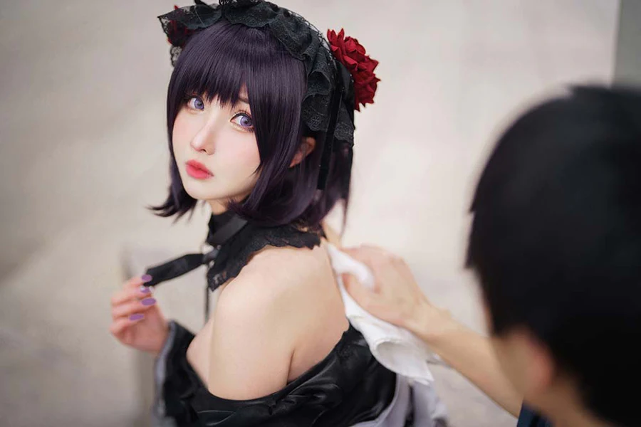 rioko凉凉子(肉扣热热子) – 黑江雫 漫展篇 海梦 Cosplay-第1张