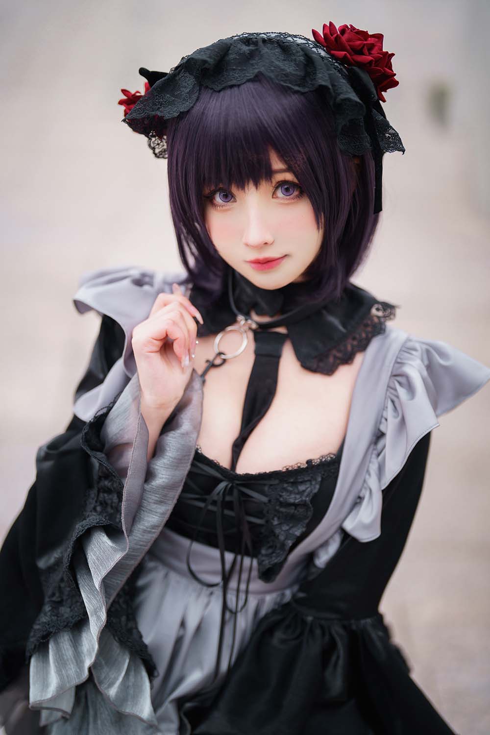 rioko凉凉子(肉扣热热子) – 黑江雫 漫展篇 海梦 Cosplay-第2张