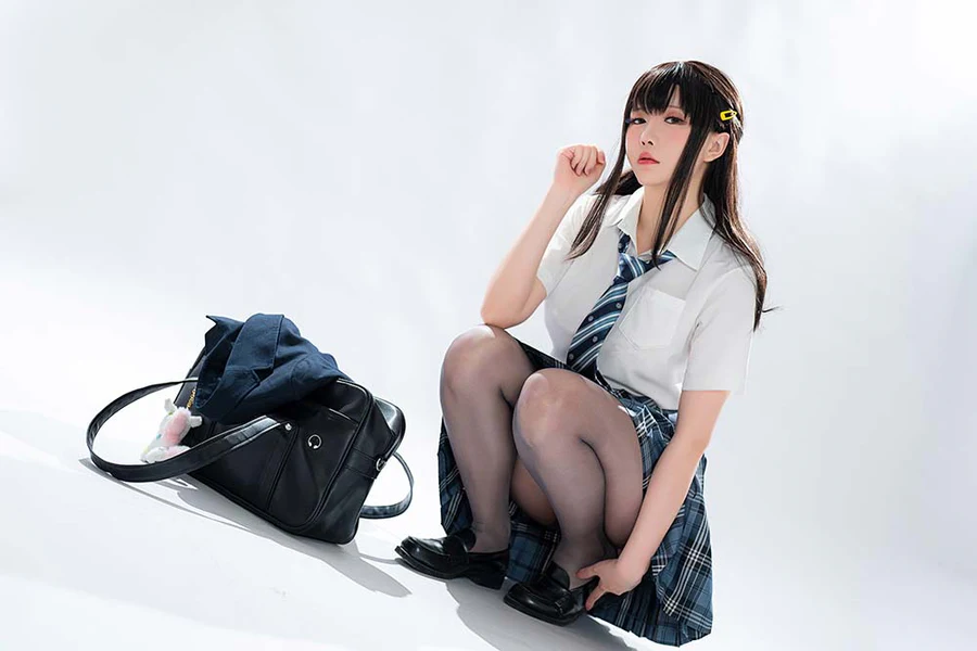 星之迟迟 – 滴水JK Cosplay-第1张