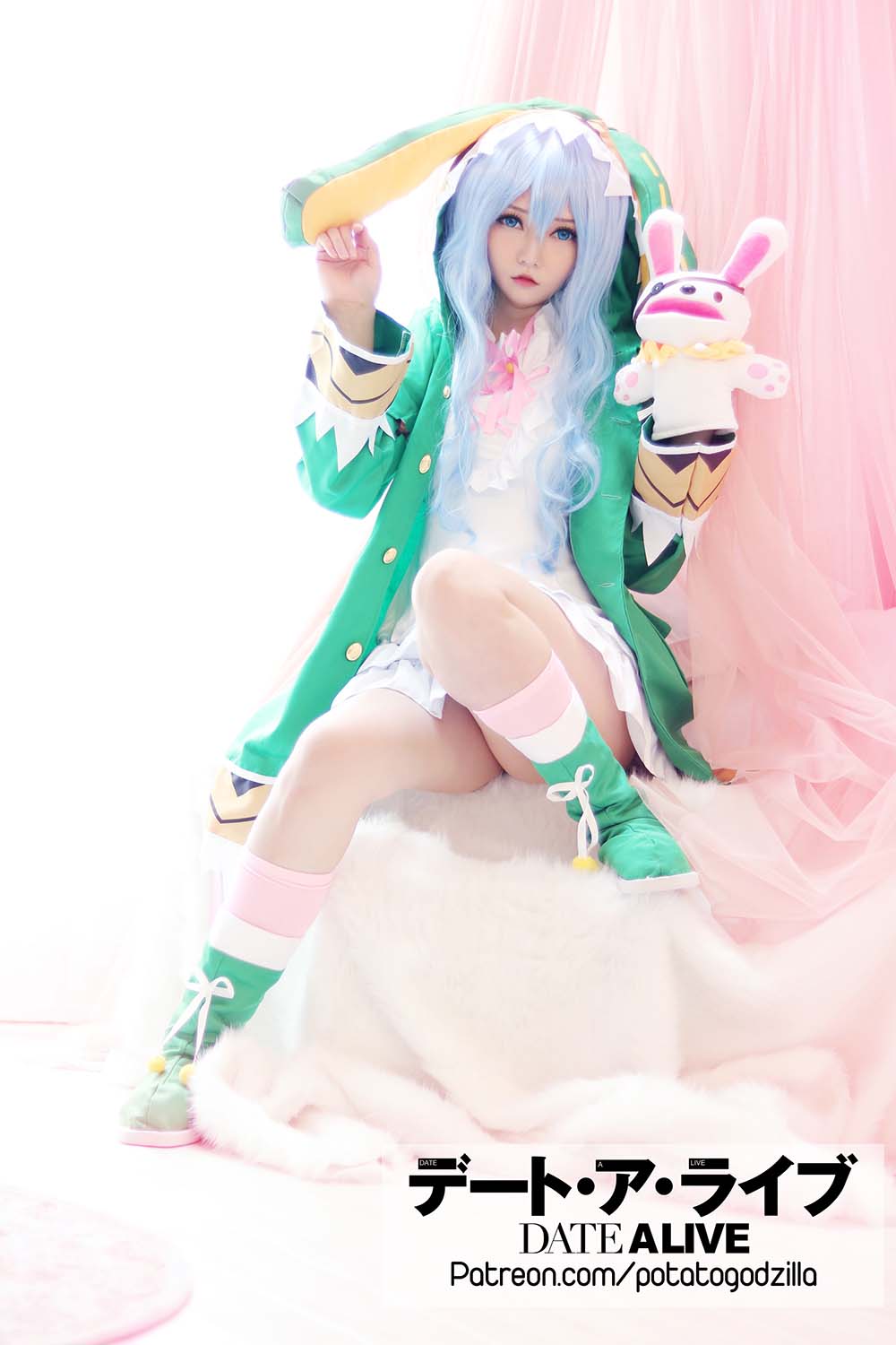 Potato Godzilla – Yoshino Himekawa Cosplay-第1张
