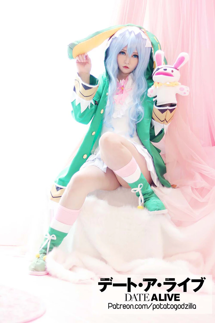Potato Godzilla – Yoshino Himekawa Cosplay-第1张