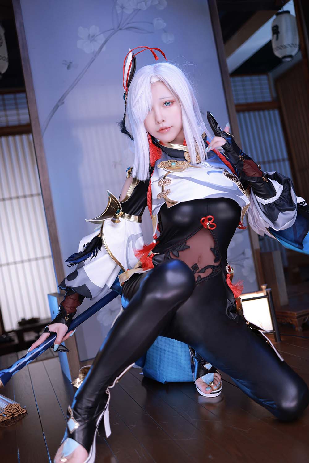 水淼aqua – 原神 申鹤 Cosplay-第1张