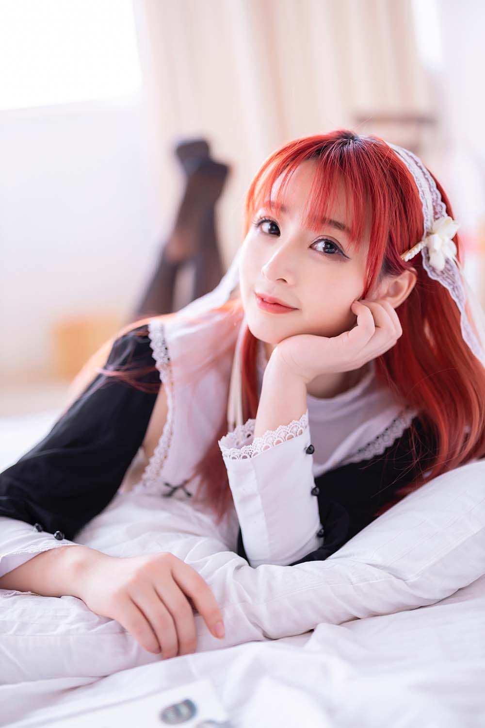 叉子宝宝 – 修女 Cosplay-第1张