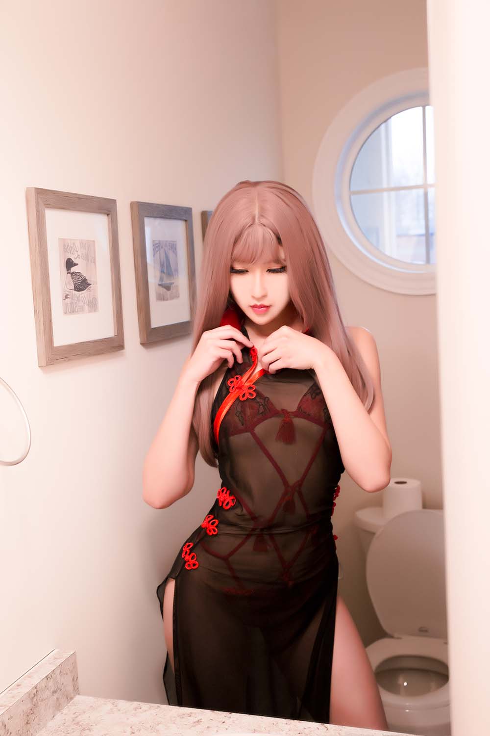 MisswarmJ – Qipao Cosplay-第2张