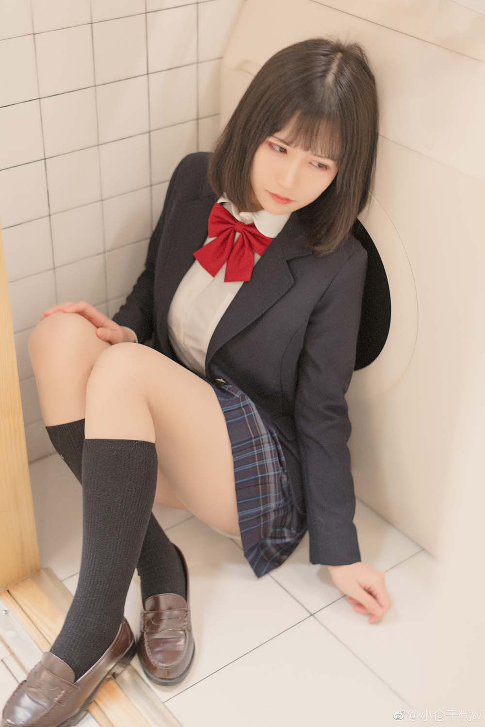小仓千代w – JK Cosplay-第2张