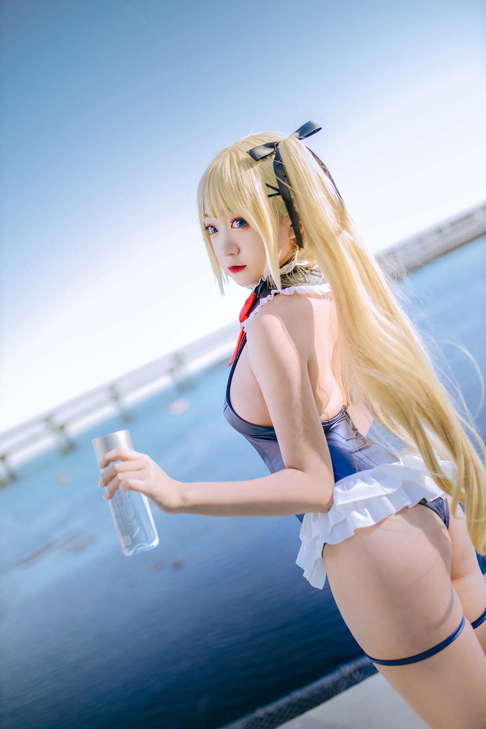 恩田直幸 – 玛丽萝丝泳衣 Cosplay-第2张