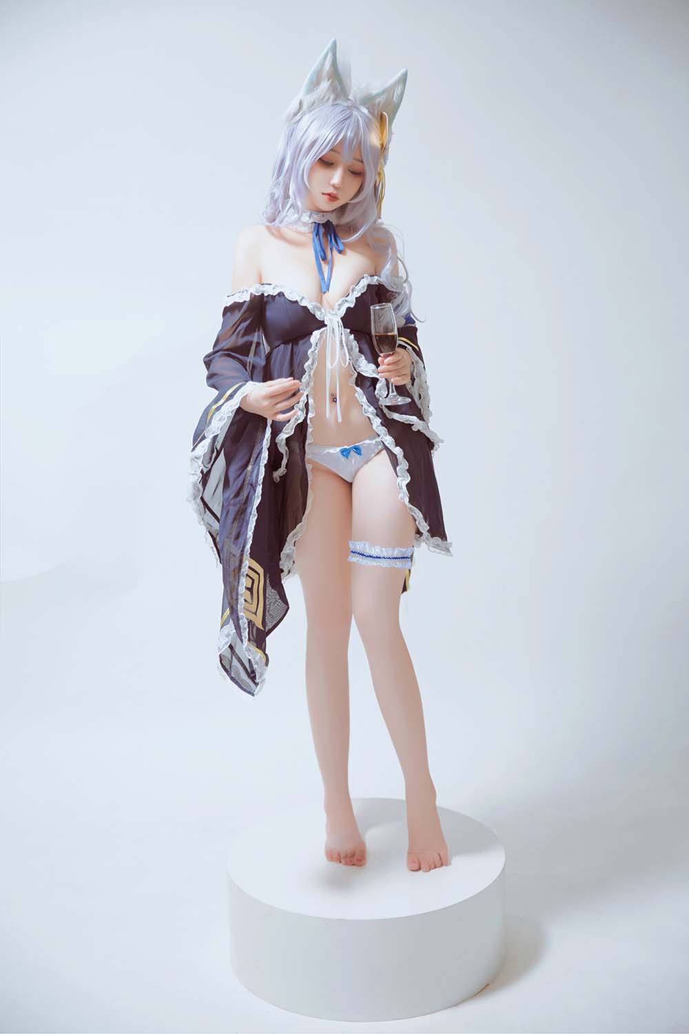 Ruby蘸酱美美 – 碧蓝航线 信浓睡衣 Cosplay-第1张