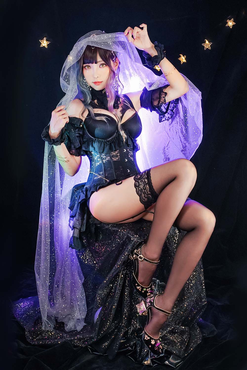 Ely_eee(ElyEE子) – Astrology Witch Cosplay-第2张