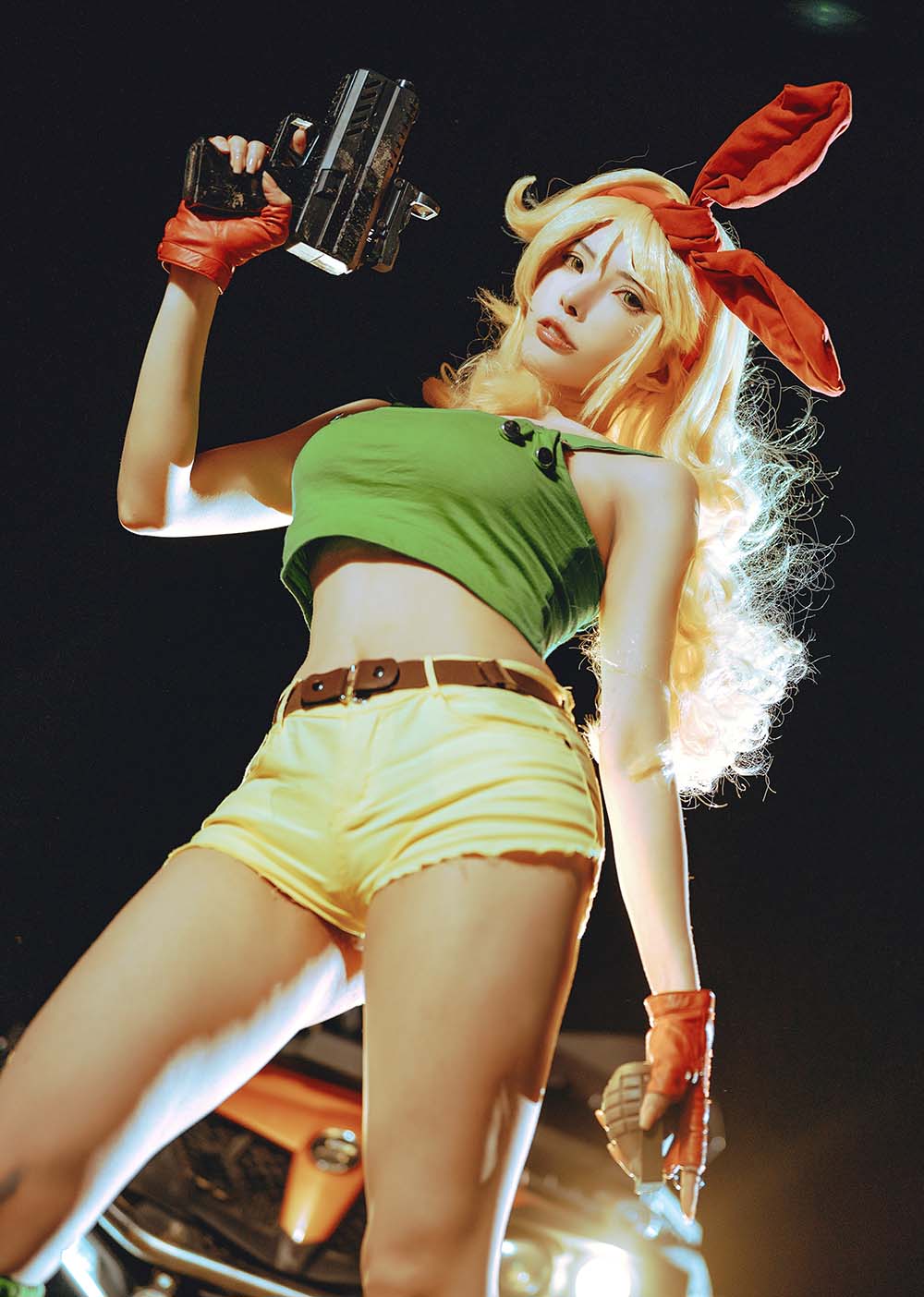 秋和柯基(夏小秋秋秋) – 兰琪（七龙珠） Cosplay-第1张