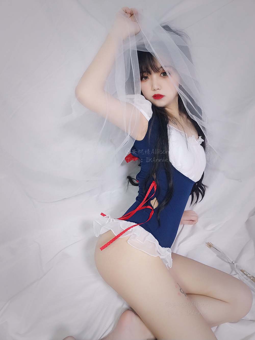安妮 – 白雪姬泳装 Cosplay-第2张