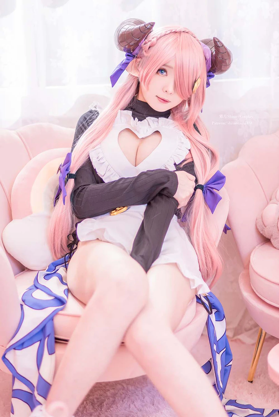 霜月shimo – 娜露梅雅 情人节 Cosplay-第1张