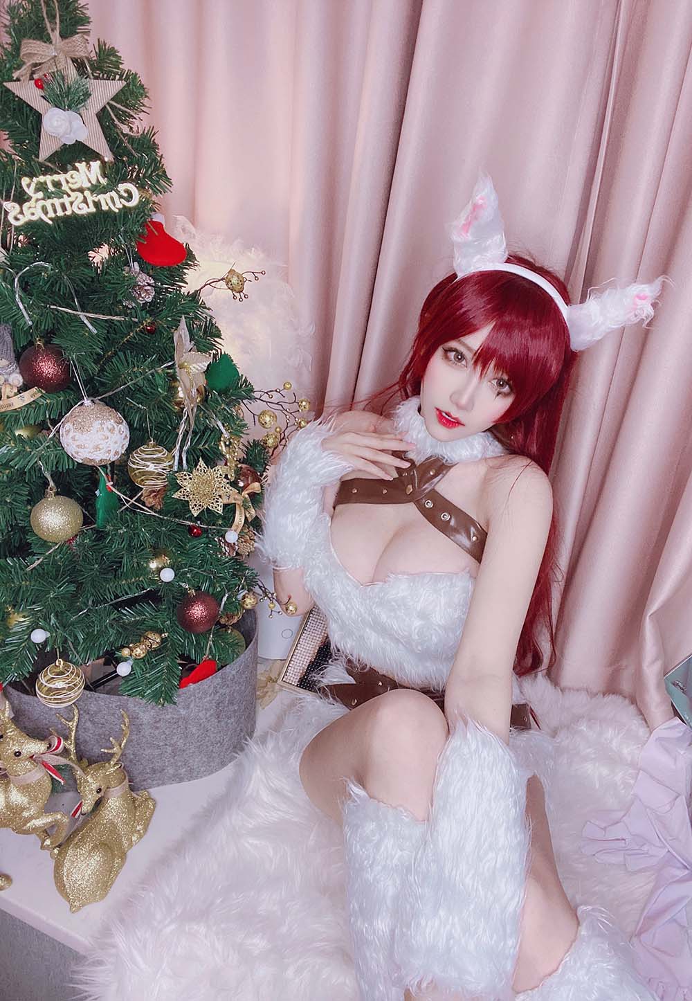 啾小妍 – 暗夜猫女 Cosplay-第2张