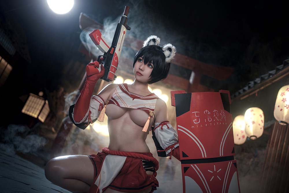 啊日日_Ganlory – 椿 Cosplay-第1张