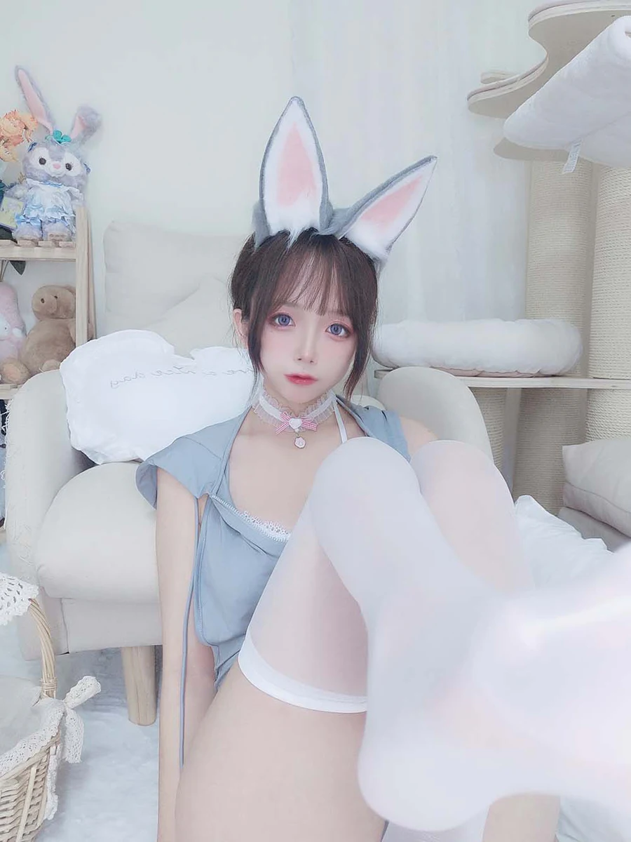 日奈娇 – 兔兔卫衣 Cosplay-第2张