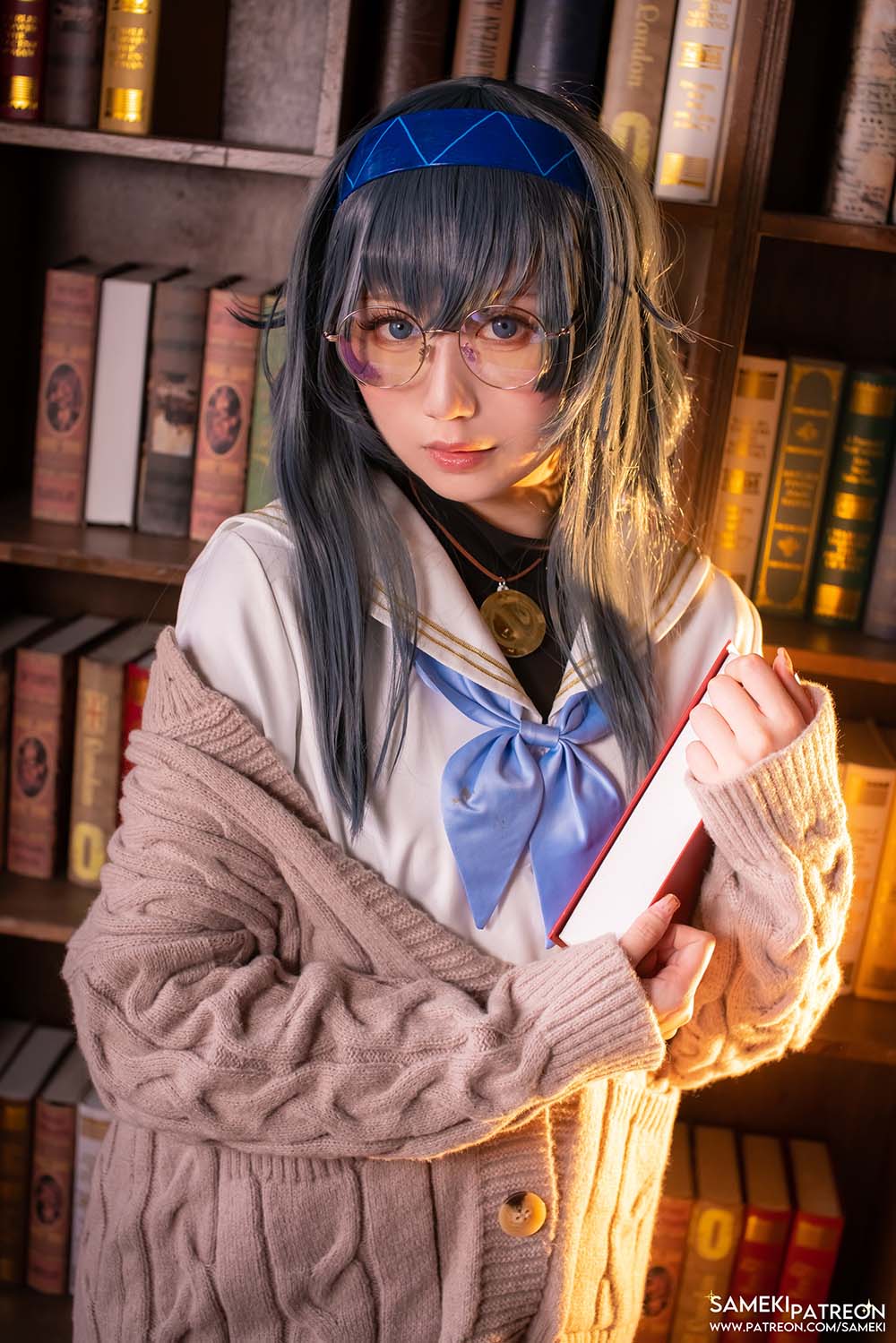 Sameki – 蓝色档案 Wi Cosplay-第1张