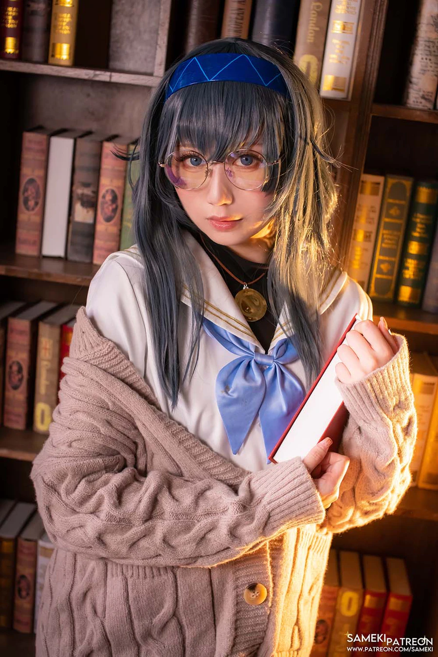 Sameki – 蓝色档案 Wi Cosplay-第1张