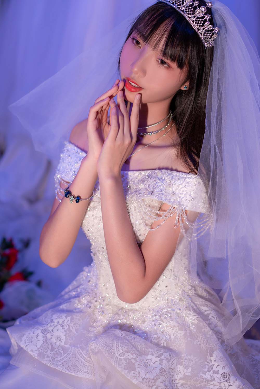 西瓜 – 花嫁 Cosplay-第1张