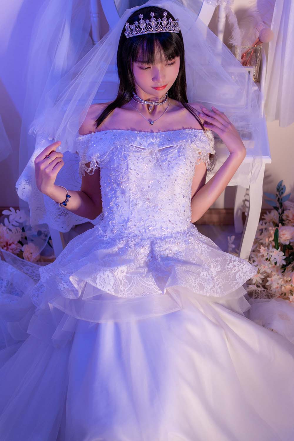 西瓜 – 花嫁 Cosplay-第2张