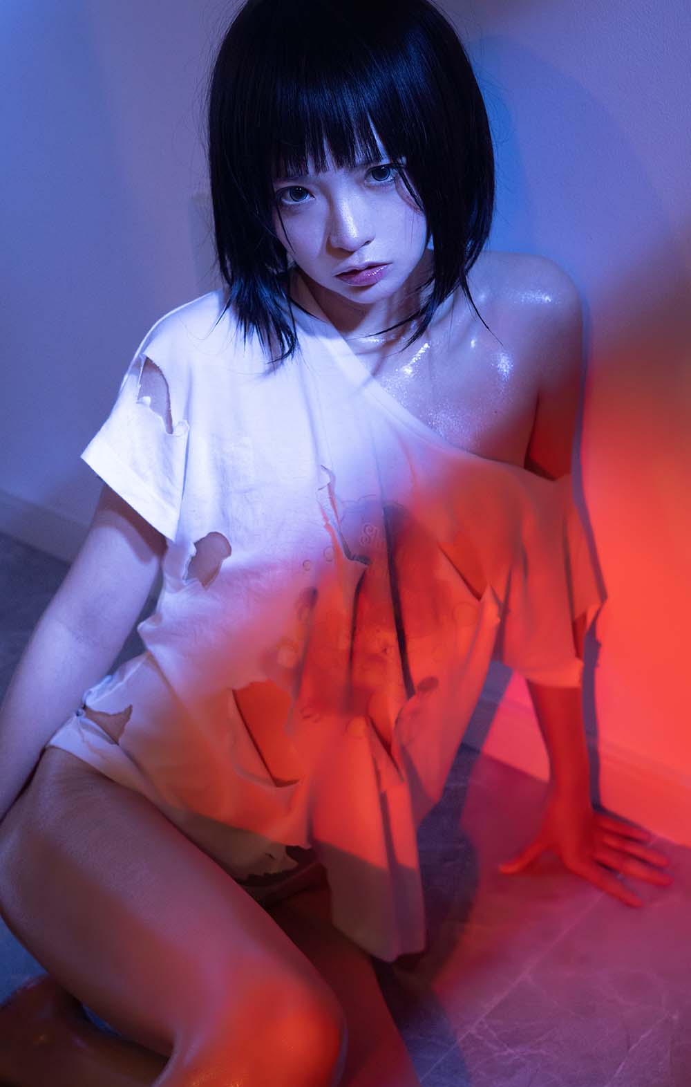 疯猫ss – 2022夏日限定 破碎半袖 Cosplay-第2张