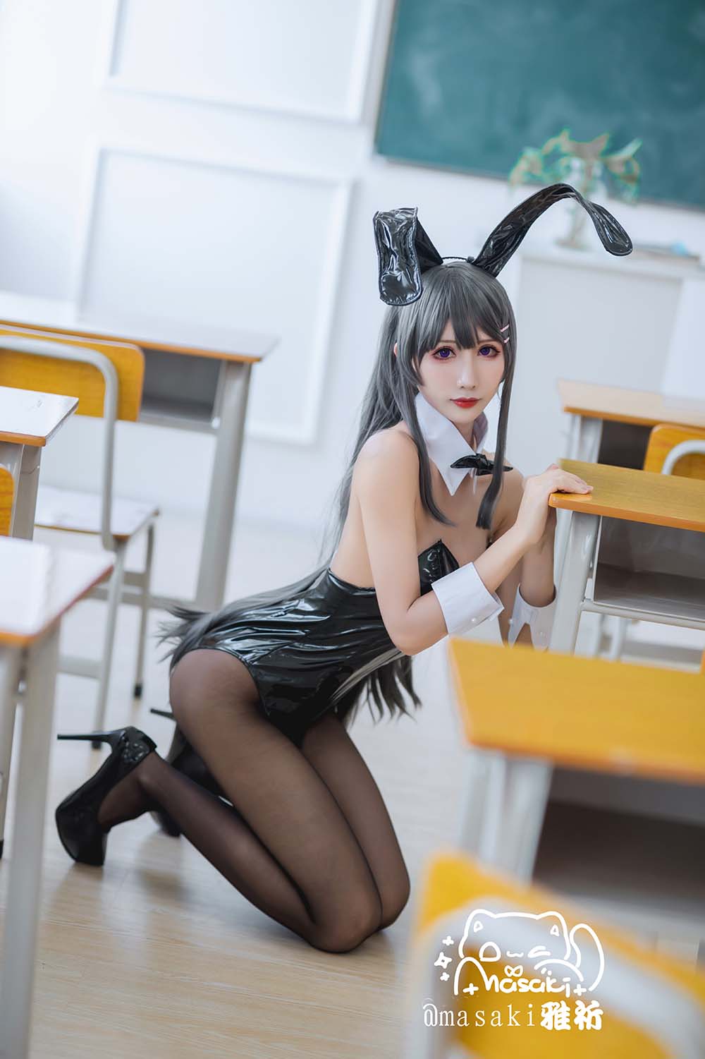 masaki雅祈 – 樱岛麻衣 Cosplay-第1张