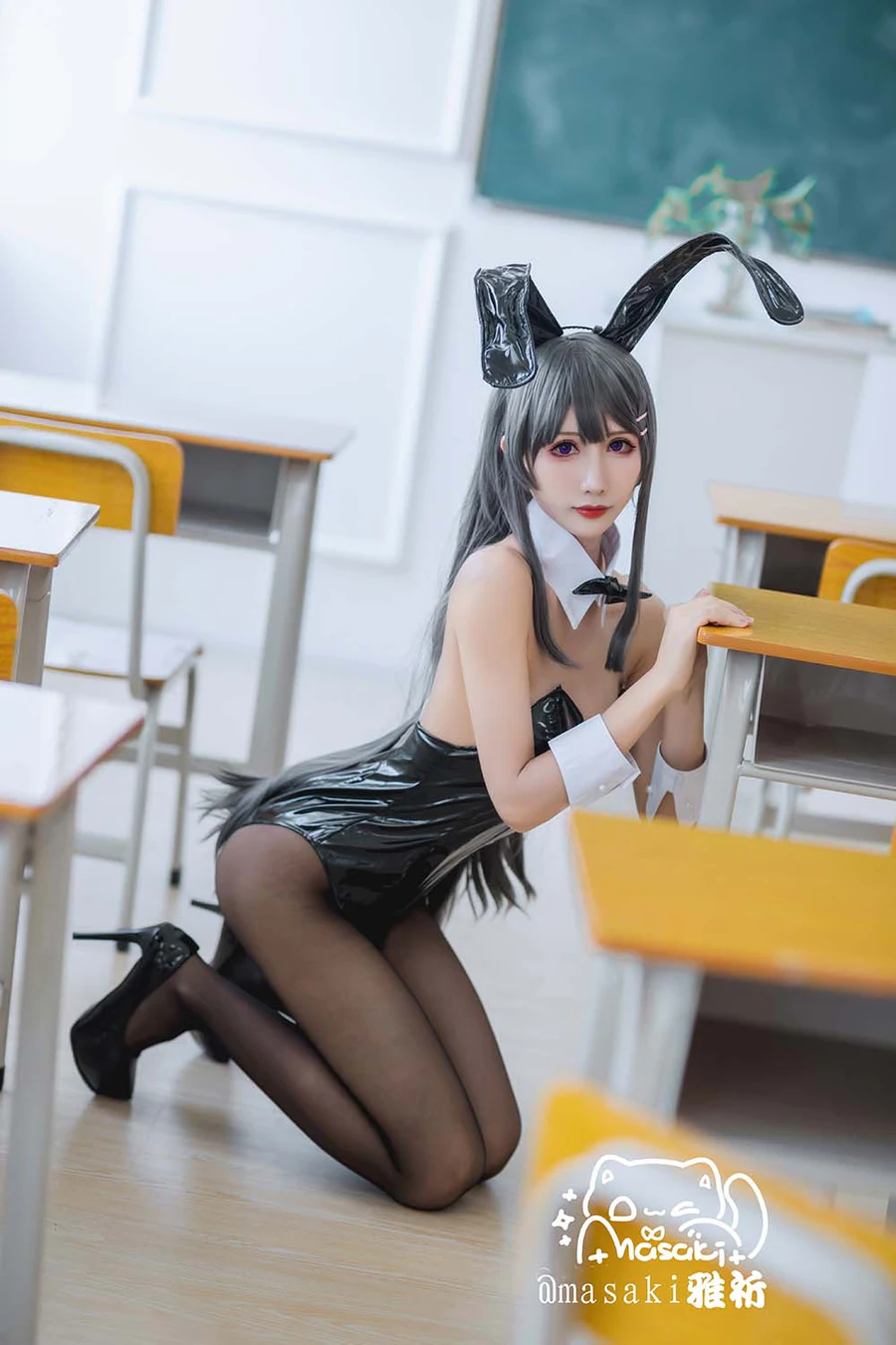 masaki雅祈 – 樱岛麻衣 Cosplay-第1张