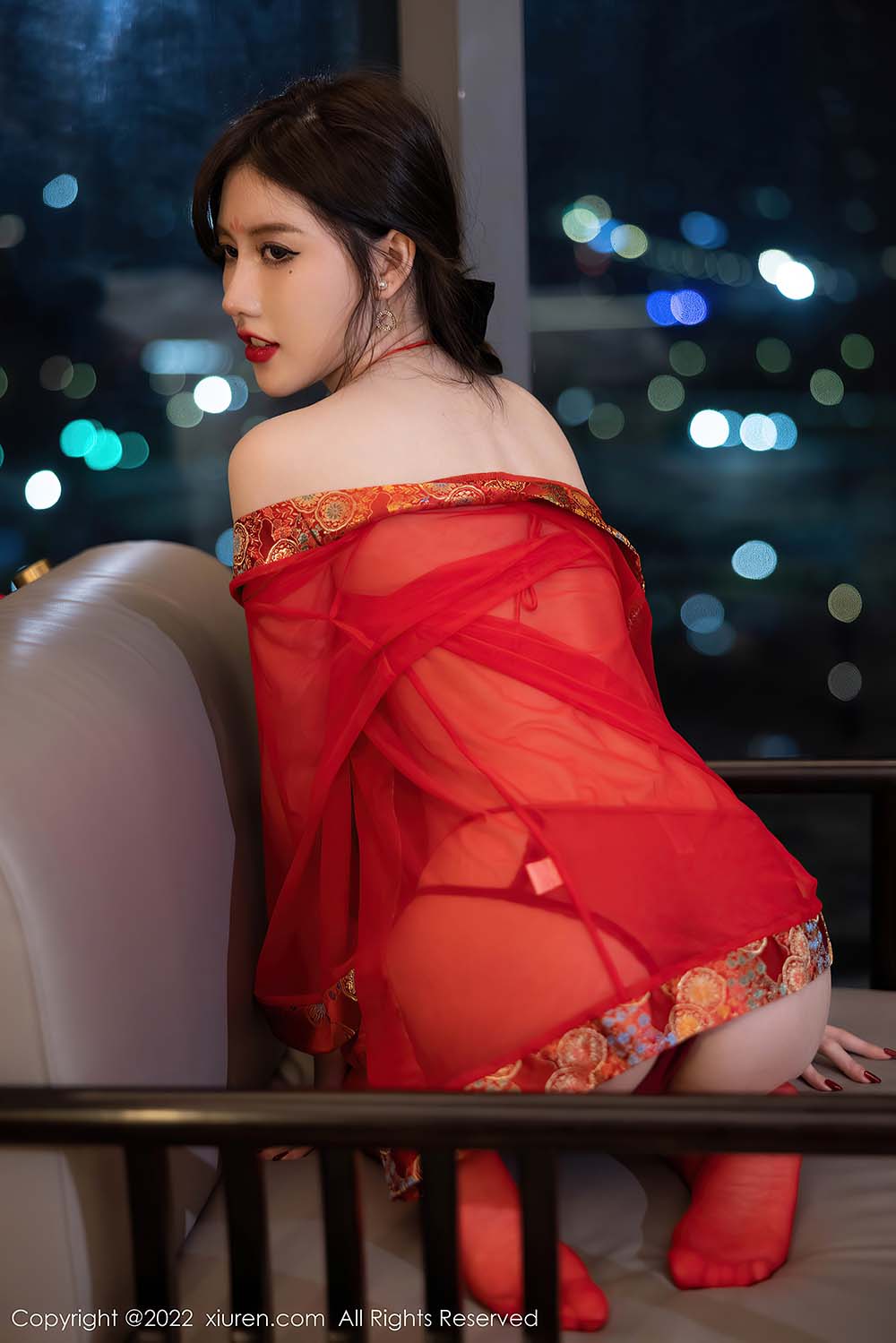 [Xiuren秀人网]2022.09.21 NO.5619 美桃酱 Xiuren秀人网-第2张